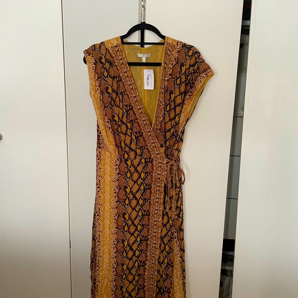Joie wrap dress size L